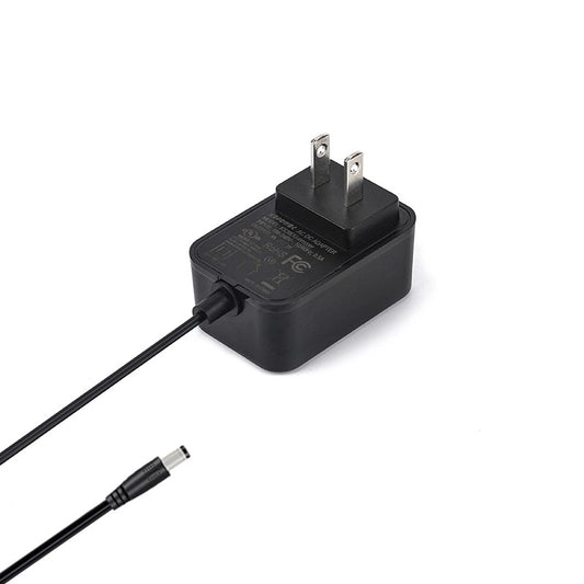 UL CE SAA KC KCC PSE Certified OEM/ODM Customized 5W 9W 12W Series Switched Power Supply 5Vdc 9Vdc 12Vdc 24Vdc Wall Mount Adapter Plug in US AC Type with 1.2m DC 5.5x2.1mm Barrel Connector