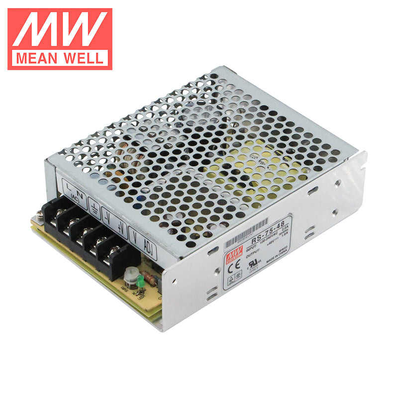 Original Mean Well RS-15/25/35/50/75/100/150 LRS-35/50/100/150/200/350/450/600 Series Meanwell 5V 12V 24V Switching Power Supply