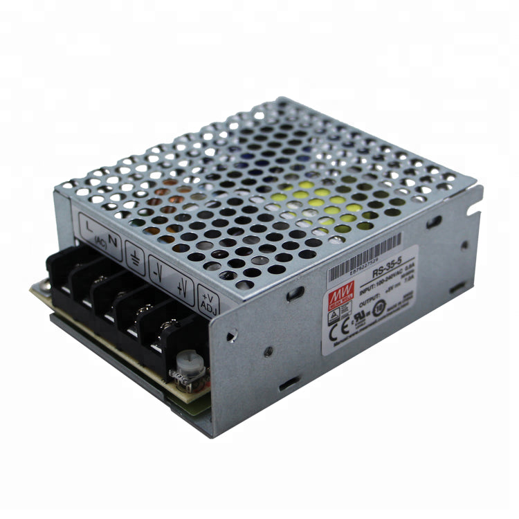 Original Mean Well RS-15/25/35/50/75/100/150 LRS-35/50/100/150/200/350/450/600 Series Meanwell 5V 12V 24V Switching Power Supply
