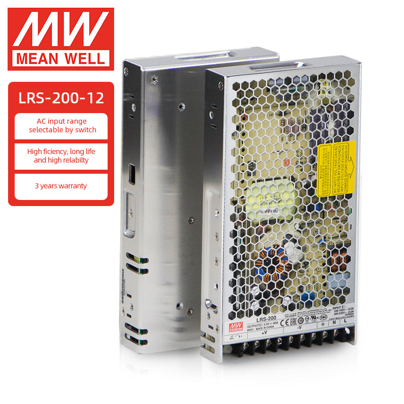 Original Mean Well RS-15/25/35/50/75/100/150 LRS-35/50/100/150/200/350/450/600 Series Meanwell 5V 12V 24V Switching Power Supply