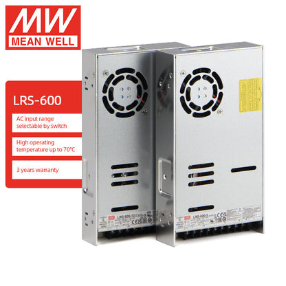 Original Mean Well RS-15/25/35/50/75/100/150 LRS-35/50/100/150/200/350/450/600 Series Meanwell 5V 12V 24V Switching Power Supply