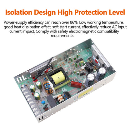 UL Approved SMPS 400W 12V 24V Switching Power Supply High Efficiency AC-DC Converter