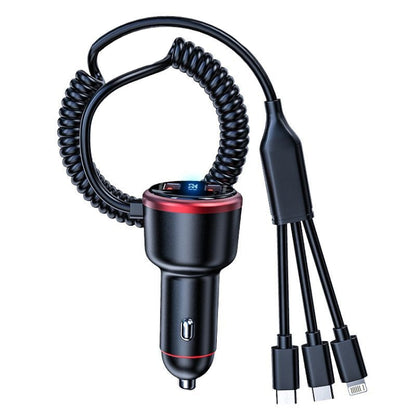 Vehicle Mini Fast Charging Charger Car One To Three Cigarette Lighter, Regular Version, Standard Version, Upgrade Version, Premium Version, Flagship Version, Extreme Version
