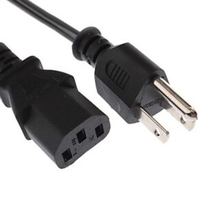 Universal UL Listed US 3 Prong AC Power Cords for Desktop Computer Printer Monitor Plug, Cable Length: 0.5m 1.0m 1.2m 1.5m 1.8m 2.0m 3.0m 5.0m 10.0m