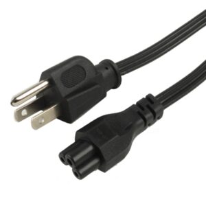 3 Prong Style US AC Power Cord, C6