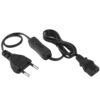 3 Prong Style AC Power Cord with 304 Switch