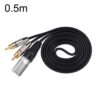 XLR Male To 2RCA Male Plug Stereo Audio Cable