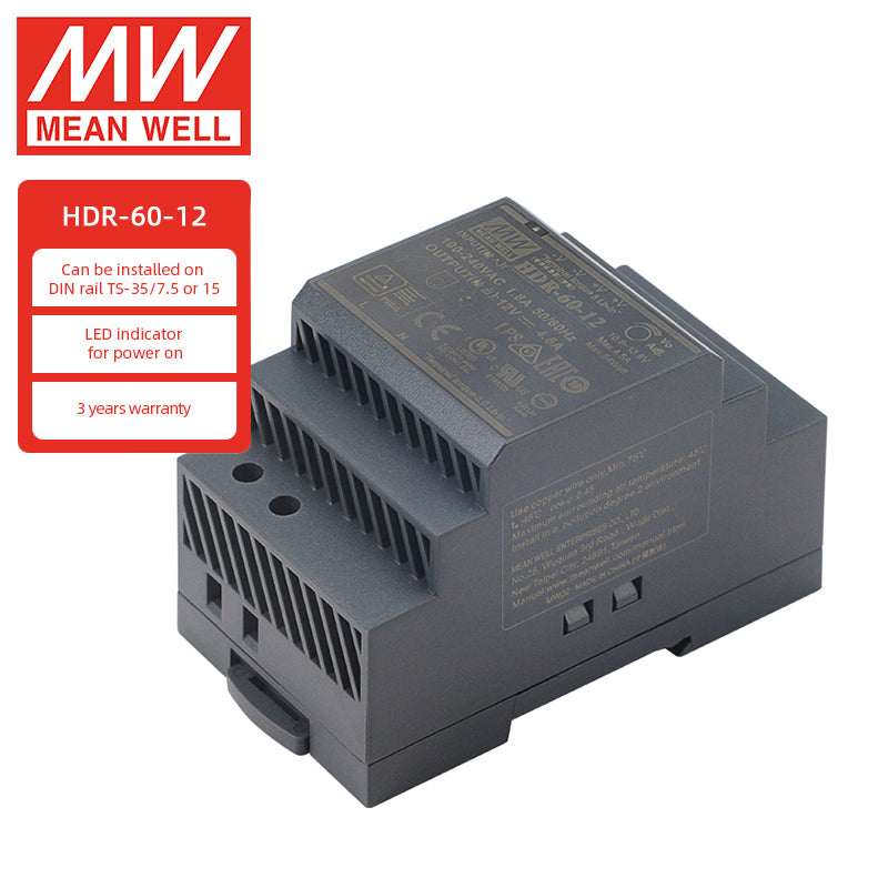 Mean Well HDR-60-12 60W 12V