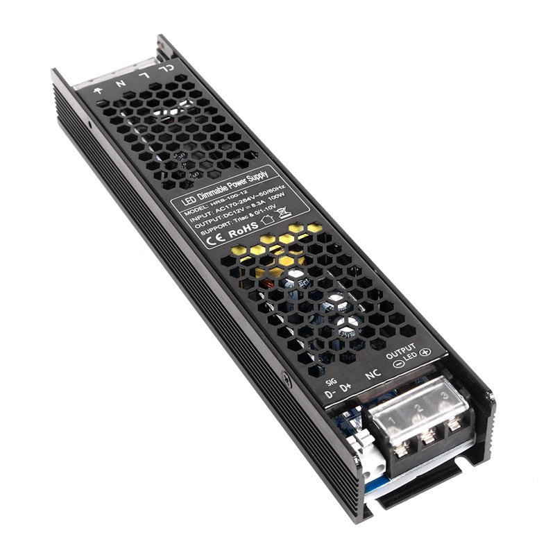 Dimmable Power Supply 12V 100W Triac Controlled DC12V Light Strip Dedicated Low Voltage Dimming Driver
