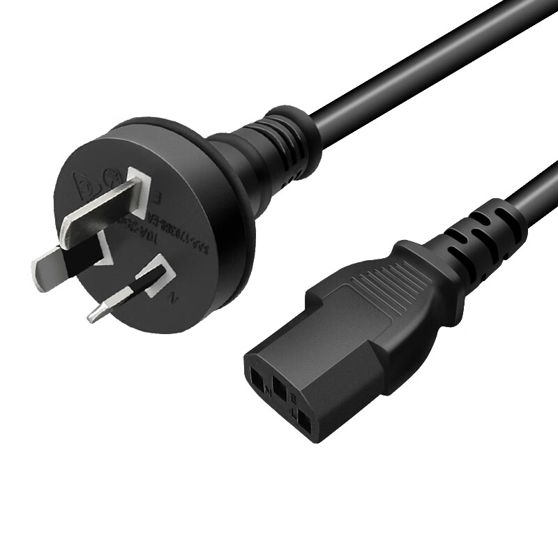 SAA Listed 3 Prong AU Australia Power Cord IEC C13 Cord Length: 1.5m 1.8m 3.0m 5.0m