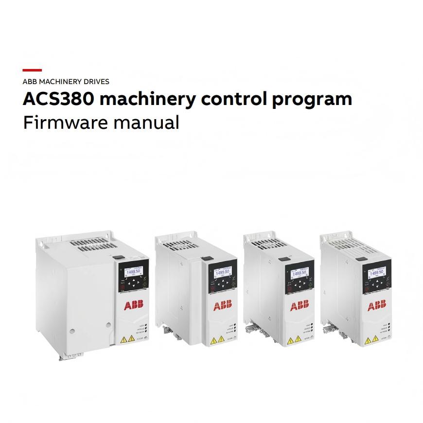 ABBs ACS380 Series Machinery Drive 0.37-45 kW Precision Inverter High-Performance Vector Control Drive for Demanding Machinery Applications