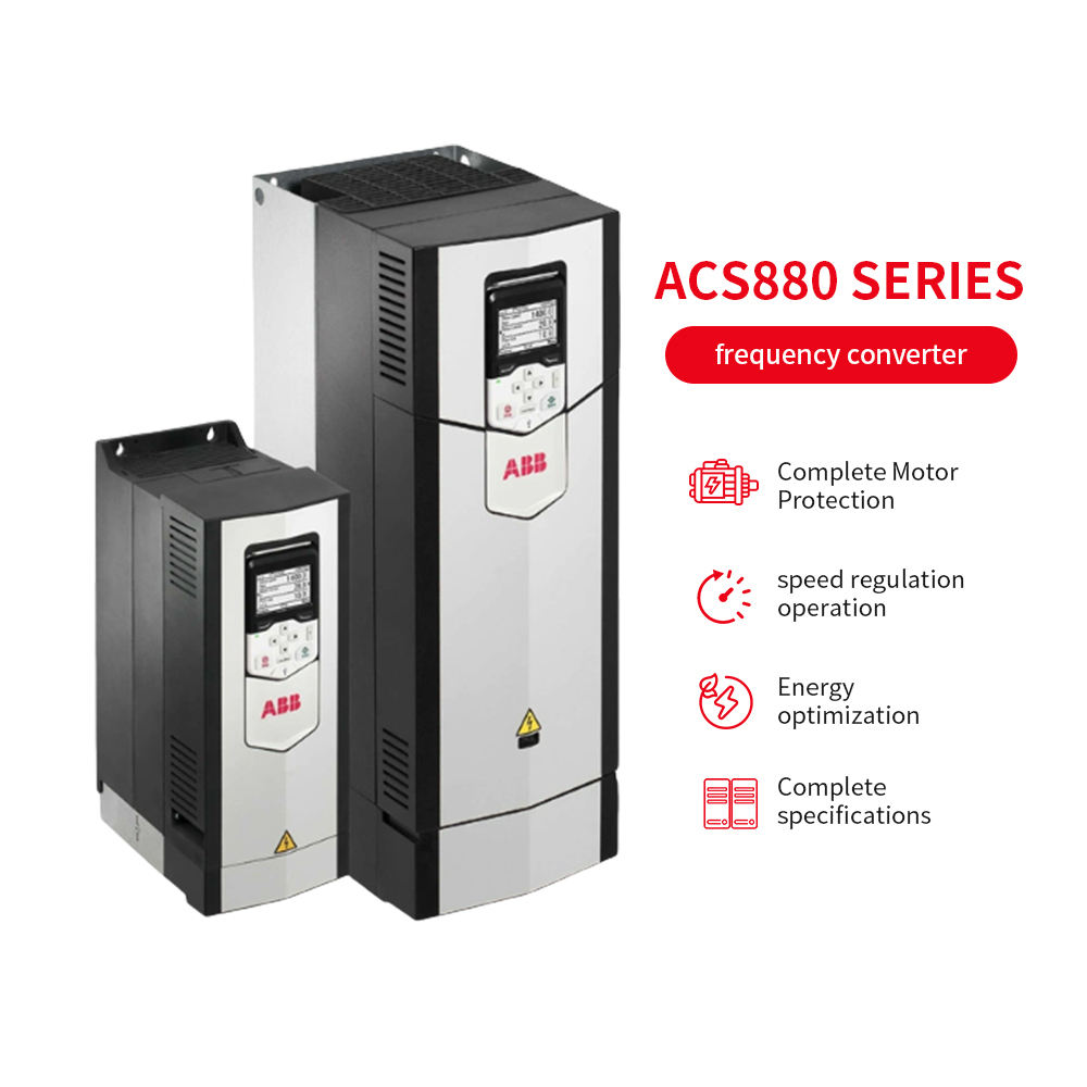 ABB ACS880-01 Series Wall-mounted Variable Frequency Converter Inverter PLC Programmable Controller Machinery Drive Industrial Single Drives 0.75KW-45KW