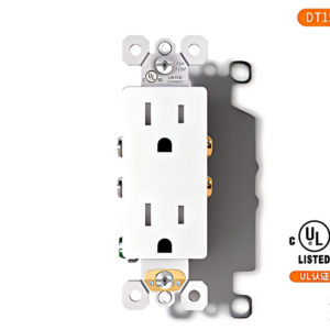 UL-approved American standard duplex outlets 125V 15A, 20A American-style six-hole grounded socket