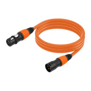 JC1015 XLR 3pin Male to Female Audio Cable, 1m, 1.8m, 3m, 5m, 10m