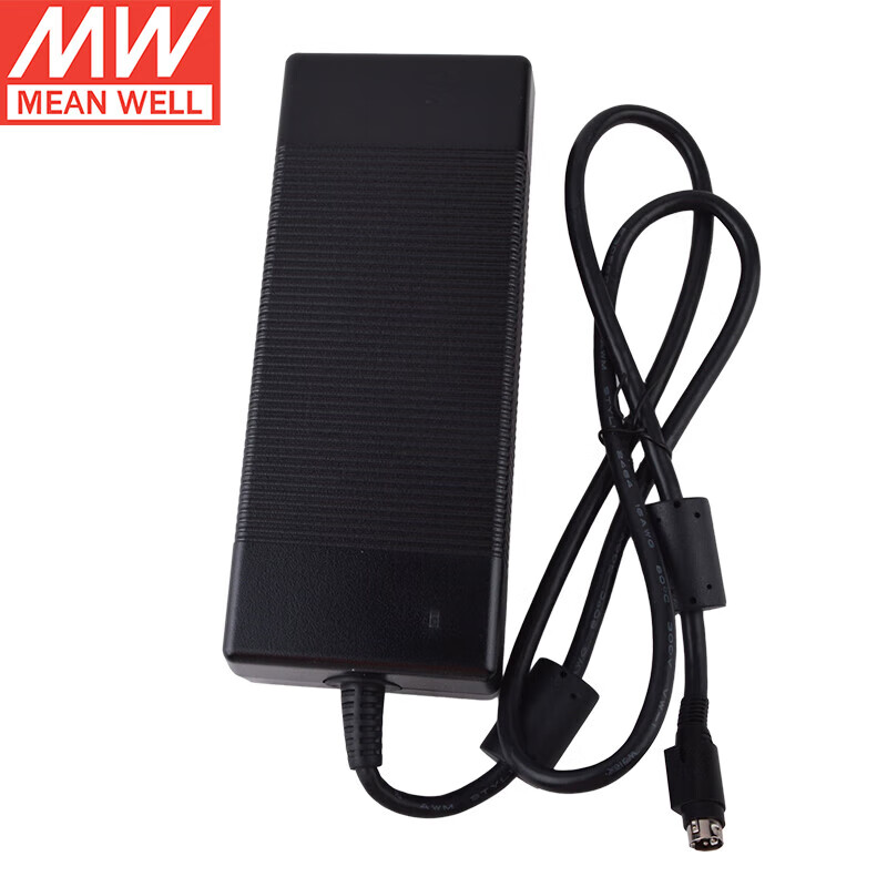 MEAN WELL GSM40A / GSM60A / GSM90A / GSM120A / GSM160A / GSM220A Series Class I 40W-220W Medical Desktop Power Adapters, Level VI