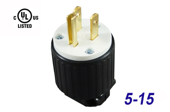 UL-certified LK Series American Straight Blade Plug Power Socket and Female Plug