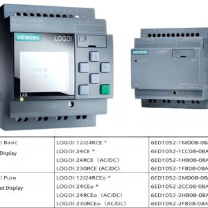 Siemens LOGO! Series Logic Module 12-230V AC/DC Supply Compact Programmable Logic Controller for Simple Automation Tasks