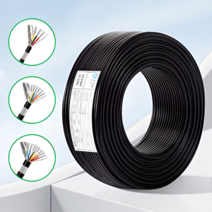 UL2464 double shielded wire 2-8-core 1m Length,30AWG, 28AWG,26AWG,24AWG,22AWG,20AWG,18AWG,16AWG,14AWG,12AWG double-twisted aluminum foil braided double shielded cable