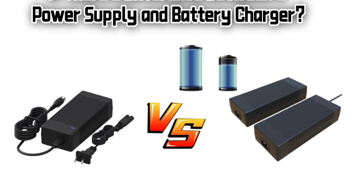 Is There a Difference Between a Power Supply and Battery Charger