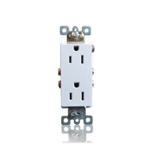 Ul-certified American Duplex Receptacle Outlet Socket15A, 20A, 125V Electrical Power Socket